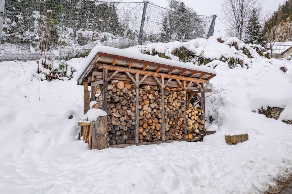 firewood shed plans pdf